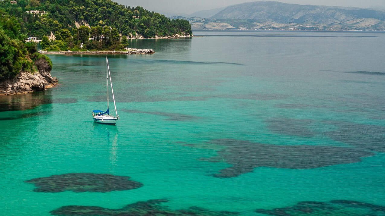a sailboat in the water