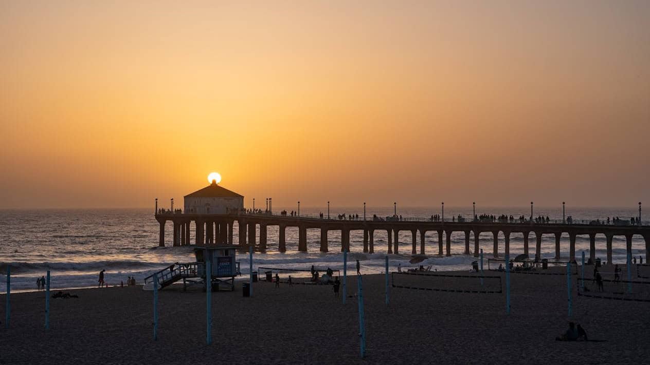Beach Travel Destinations. Manhattan Beach.
